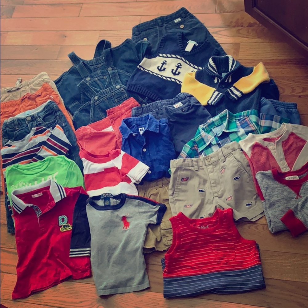 Boys LOT vineyard Vines Baby Gap Janie Jack 2 3 4